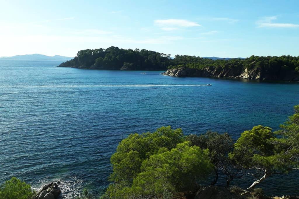 T2 Clim Parking, Entre Nature Et Plage Hyères Buitenkant foto